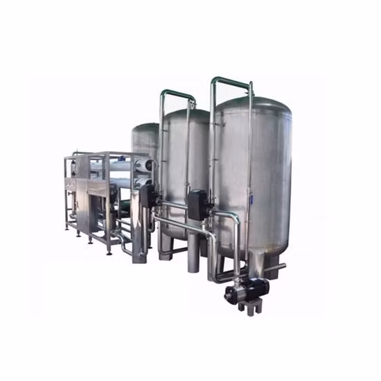 Negócio de tratamento de água com sistema de osmose reversa 5000L/H