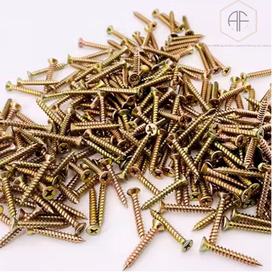 China atacado fabricado na China Parafusos de fixação de hardware Parafuso Parafuso autoperfurante Parafuso autorroscante Parafuso para drywall Parafuso para aglomerado