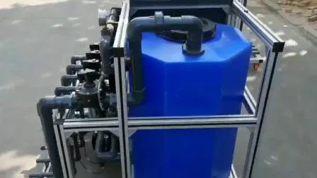 Sistema de fertirrigação automática de máquina inteligente de água e fertilizante para agricultura